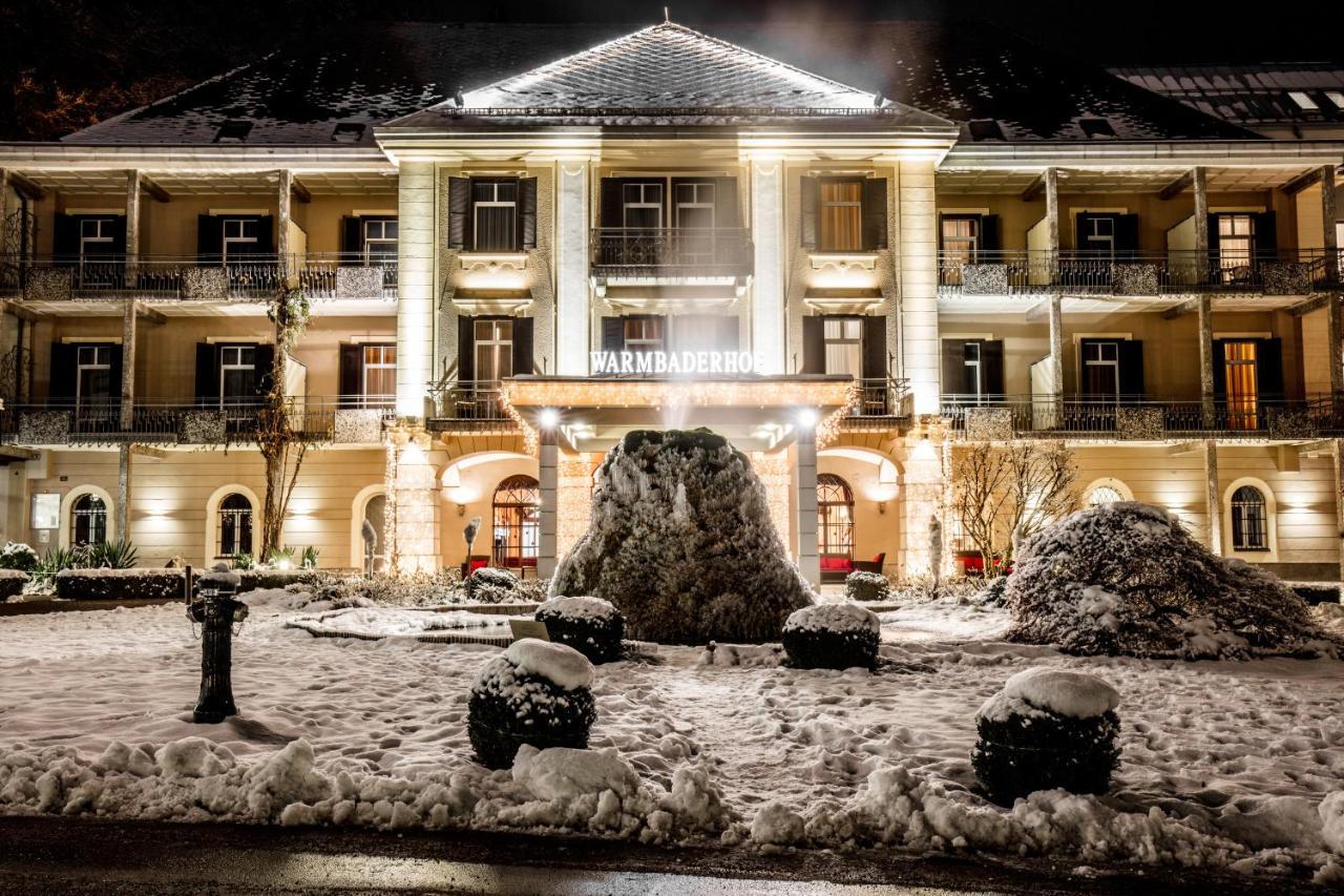 Hotel Warmbaderhof Филах Екстериор снимка